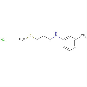 89804-76-2  Benzenamine, 3-methyl-N-[3-(methylthio)propyl]-, hydrochloride