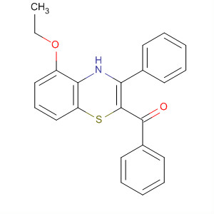 89808-06-0  Methanone, (5-ethoxy-3-phenyl-4H-1,4-benzothiazin-2-yl)phenyl-
