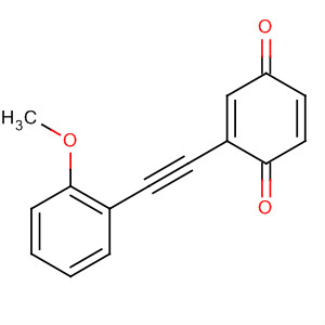 89836-81-7  2,5-Cyclohexadiene-1,4-dione, 2-[(methoxyphenyl)ethynyl]-