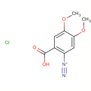 89847-72-3  Benzenediazonium, 2-carboxy-4,5-dimethoxy-, chloride