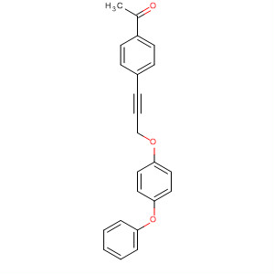 89878-40-0  Ethanone, 1-[4-[3-(4-phenoxyphenoxy)-1-propynyl]phenyl]-