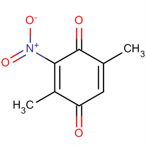 89883-12-5  2,5-Cyclohexadiene-1,4-dione, 2,5-dimethyl-3-nitro-