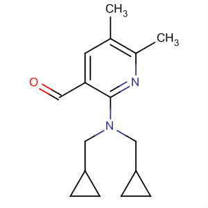 898911-66-5  3-Pyridinecarboxaldehyde,2-[bis(cyclopropylmethyl)amino]-5,6-dimethyl-