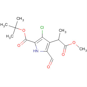 89909-62-6  1H-Pyrrole-3-propanoic acid,4-chloro-5-[(1,1-dimethylethoxy)carbonyl]-2-formyl-, methyl ester