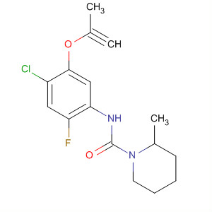 89915-72-0  1-Piperidinecarboxamide,N-[4-chloro-2-fluoro-5-(2-propynyloxy)phenyl]-2-methyl-