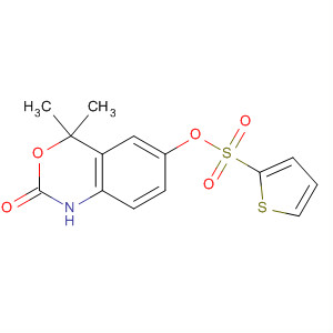 899437-27-5  2-Thiophenesulfonic acid,1,4-dihydro-4,4-dimethyl-2-oxo-2H-3,1-benzoxazin-6-yl ester