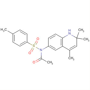 899438-07-4  Acetamide,N-(1,2-dihydro-2,2,4-trimethyl-6-quinolinyl)-N-[(4-methylphenyl)sulfonyl]-