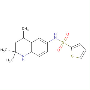 899438-23-4  2-Thiophenesulfonamide,N-(1,2,3,4-tetrahydro-2,2,4-trimethyl-6-quinolinyl)-