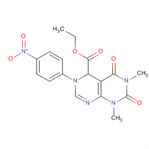899446-41-4  Pyrimido[4,5-d]pyrimidine-4-carboxylic acid,3,4,5,6,7,8-hexahydro-6,8-dimethyl-3-(4-nitrophenyl)-5,7-dioxo-, ethylester