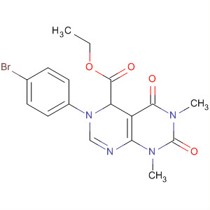 899446-42-5  Pyrimido[4,5-d]pyrimidine-4-carboxylic acid,3-(4-bromophenyl)-3,4,5,6,7,8-hexahydro-6,8-dimethyl-5,7-dioxo-, ethylester