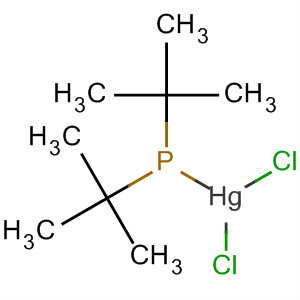 89954-85-8  Mercury, [bis(1,1-dimethylethyl)phosphine]dichloro-