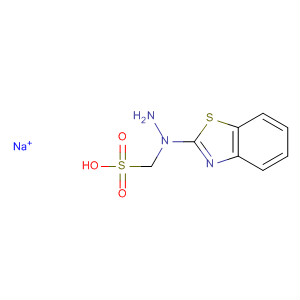 89969-38-0  Methanesulfonic acid, [2-(2-benzothiazolyl)hydrazino]-, monosodiumsalt