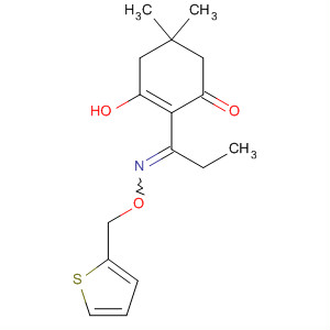 89972-52-1  2-Cyclohexen-1-one,3-hydroxy-5,5-dimethyl-2-[1-[(2-thienylmethoxy)imino]propyl]-