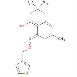 89972-53-2  2-Cyclohexen-1-one,3-hydroxy-5,5-dimethyl-2-[1-[(3-thienylmethoxy)imino]butyl]-