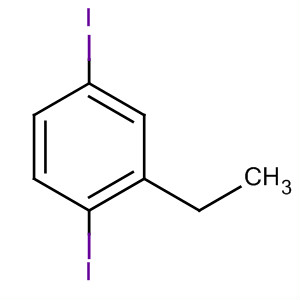 89976-52-3  Benzene, 2-ethyl-1,4-diiodo-