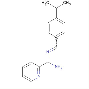 899813-29-7  Methanediamine, N-[[4-(1-methylethyl)phenyl]methylene]-1-(2-pyridinyl)-