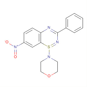 89983-60-8  1l4-1,2,4-Benzothiadiazine, 1-(4-morpholinyl)-7-nitro-3-phenyl-