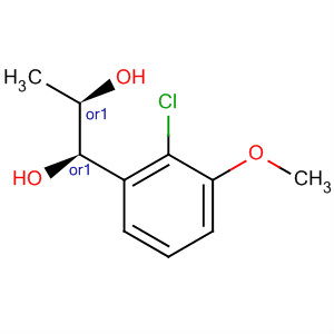 899833-07-9  1,2-Propanediol, 1-(2-chloro-3-methoxyphenyl)-, (1R,2R)-rel-