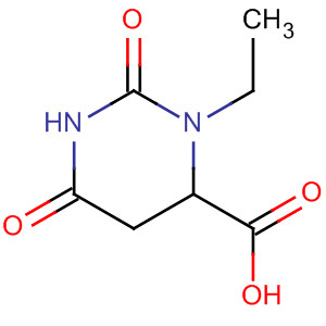 89985-44-4  4-Pyrimidinecarboxylic acid, 3-ethylhexahydro-2,6-dioxo-