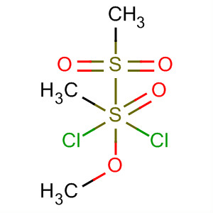 89986-81-2  Methanesulfinic acid, dichloro(methylsulfonyl)-, methyl ester