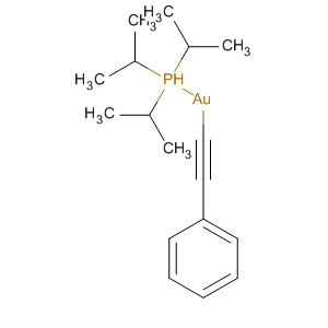 89989-63-9  Gold, (phenylethynyl)[tris(1-methylethyl)phosphine]-