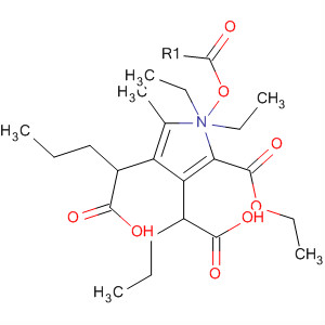 89991-41-3  1H-Pyrrole-3,4-dipentanoic acid, 2-(ethoxycarbonyl)-5-methyl-, diethylester