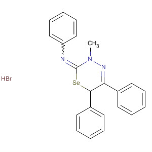 89515-70-8  Benzenamine,N-(3,6-dihydro-3-methyl-5,6-diphenyl-2H-1,3,4-selenadiazin-2-ylidene)-, monohydrobromide