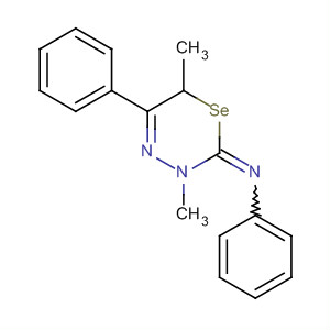 89515-73-1  Benzenamine,N-(3,6-dihydro-3,6-dimethyl-5-phenyl-2H-1,3,4-selenadiazin-2-ylidene)-