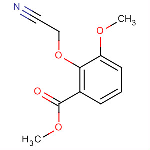 89525-76-8  Benzoic acid, 2-(cyanomethoxy)-3-methoxy-, methyl ester