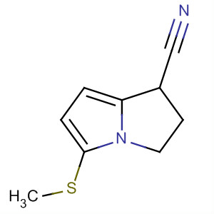 89541-87-7  1H-Pyrrolizine-1-carbonitrile, 2,3-dihydro-5-(methylthio)-