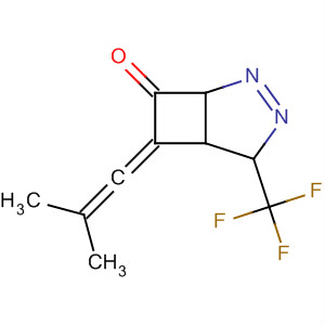 89543-04-4  2,3-Diazabicyclo[3.2.0]hept-2-en-7-one,6-(2-methyl-1-propenylidene)-4-(trifluoromethyl)-