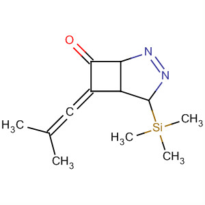 89543-05-5  2,3-Diazabicyclo[3.2.0]hept-2-en-7-one,6-(2-methyl-1-propenylidene)-4-(trimethylsilyl)-