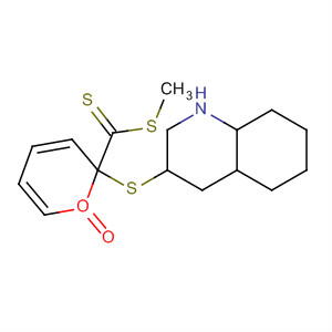 89544-15-0  2H-Thiopyran-2-carbodithioic acid, tetrahydro-2-(3-quinolinyl)-, methylester, 1-oxide