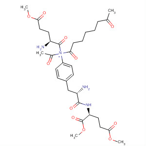 89546-04-3  L-Glutamic acid,N-[N-(N-acetyl-L-a-glutamyl)-4-[(1,7-dioxooctyl)amino]-L-phenylalanyl]-,trimethyl ester