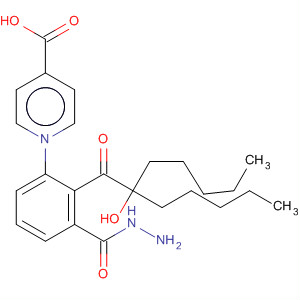 89562-86-7  4-Pyridinecarboxylic acid,2-(2-hydroxy-1-oxo-2-pentylheptyl)-1-phenylhydrazide