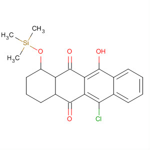 89564-22-7  5,12-Naphthacenedione,6-chloro-1,2,3,4,4a,12a-hexahydro-11-hydroxy-1-[(trimethylsilyl)oxy]-