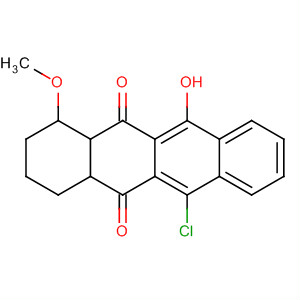 89564-23-8  5,12-Naphthacenedione,6-chloro-1,2,3,4,4a,12a-hexahydro-11-hydroxy-1-methoxy-