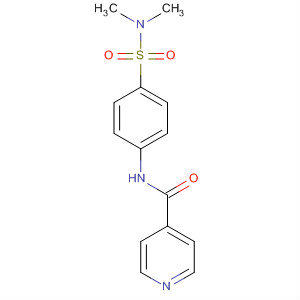 89565-26-4  4-Pyridinecarboxamide, N-[4-[(dimethylamino)sulfonyl]phenyl]-