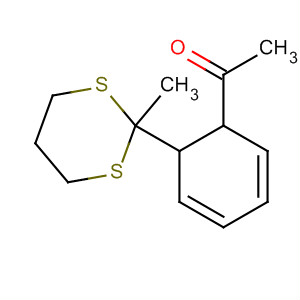 89568-55-8  Ethanone, 1-[6-(2-methyl-1,3-dithian-2-yl)-2,4-cyclohexadien-1-yl]-,trans-