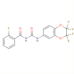 89585-93-3  Benzamide,2-fluoro-N-[[(2,2,3,3-tetrafluoro-2,3-dihydro-1,4-benzodioxin-6-yl)amino]carbonyl]-