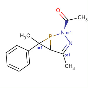 89590-26-1  2,3-Diaza-1-phosphabicyclo[3.1.0]hex-3-ene,2-acetyl-4,6-dimethyl-6-phenyl-, cis-