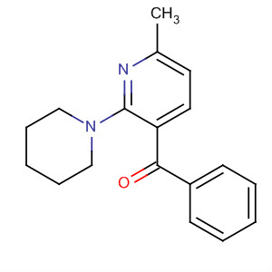 89596-05-4  Methanone, [6-methyl-2-(1-piperidinyl)-3-pyridinyl]phenyl-