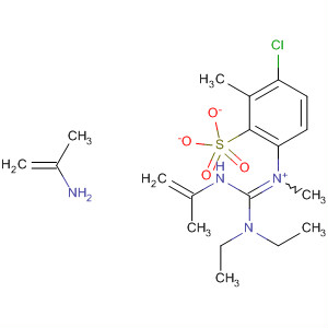 89610-78-6  Benzenaminium,4-chloro-N-[(diethylamino)(di-2-propenylamino)methylene]-N-methyl-,methyl sulfate