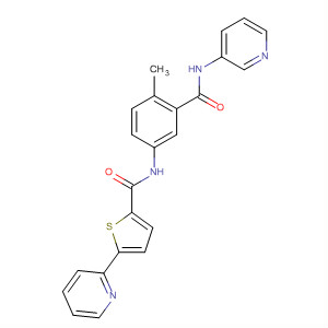 896157-35-0  2-Thiophenecarboxamide,N-[4-methyl-3-[(3-pyridinylamino)carbonyl]phenyl]-5-(2-pyridinyl)-