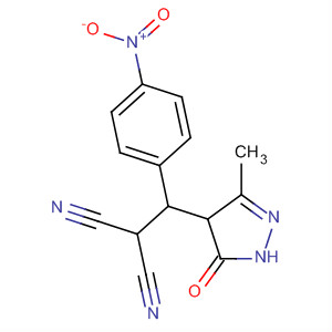 89621-88-5  Propanedinitrile,[(4,5-dihydro-3-methyl-5-oxo-1H-pyrazol-4-yl)(4-nitrophenyl)methyl]-