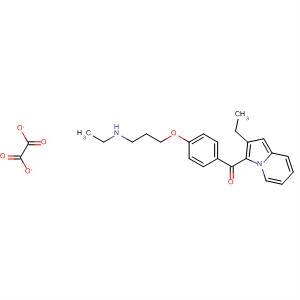 89623-15-4  Methanone, [4-[3-(ethylamino)propoxy]phenyl](2-ethyl-3-indolizinyl)-,ethanedioate