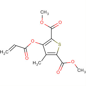 89628-45-5  2,5-Thiophenedicarboxylic acid, 3-methyl-4-[(1-oxo-2-propenyl)oxy]-,dimethyl ester