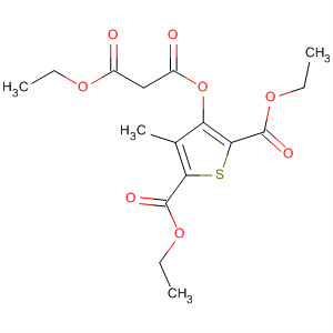 89628-84-2  2,5-Thiophenedicarboxylic acid,3-(3-ethoxy-1,3-dioxopropoxy)-4-methyl-, diethyl ester