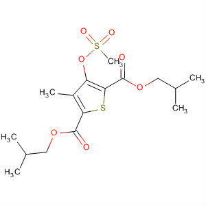 89629-50-5  2,5-Thiophenedicarboxylic acid, 3-methyl-4-[(methylsulfonyl)oxy]-,bis(2-methylpropyl) ester