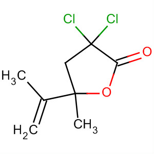 89630-76-2  2(3H)-Furanone, 3,3-dichlorodihydro-5-methyl-5-(1-methylethenyl)-